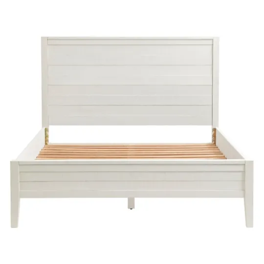 Kirkland's Home Arden Wood Panel Queen Bed- Beds & Headboards