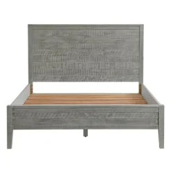 Kirkland's Home Arden Wood Panel Queen Bed- Beds & Headboards