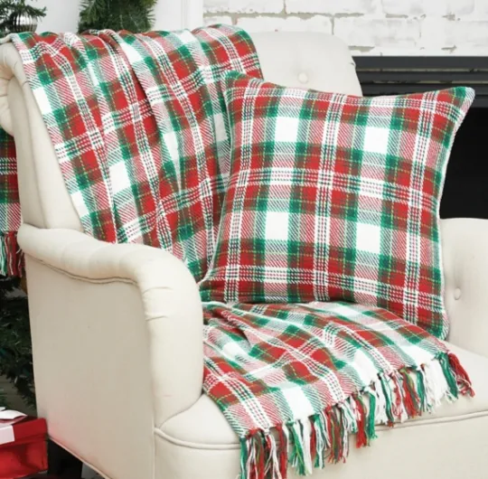 Kirkland's Home Arlington Christmas Throw Blanket- Blankets & Throws