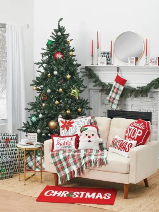 Kirkland's Home Arlington Christmas Throw Blanket- Blankets & Throws