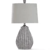 Kirkland's Home Arther Aged Stone Table Lamp- Table Lamps