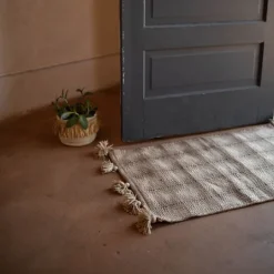 Kirkland's Home Artisanal Geometric Outdoor Scatter Rug- Outdoor Rugs