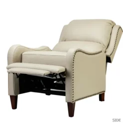 Kirkland's Home Arturo Leather Wingback Recliner- Accent Chairs