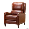 Kirkland's Home Arturo Leather Wingback Recliner- Accent Chairs