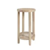Kirkland's Home Ash Rat Round Martha Stewart Accent Table- Accent & End Tables