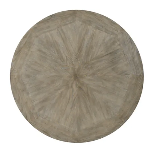 Kirkland's Home Ash Round Nailhead Coffee Table- Coffee Tables