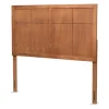 Kirkland's Home Ash Walnut Wood Panel Queen Headboard- Beds & Headboards