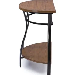 Kirkland's Home Ashlie Curved 2-Tier Console Table- Console Tables