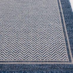 Kirkland's Home Auckland Chevron Outdoor Area Rug, 5X7- Outdoor Rugs