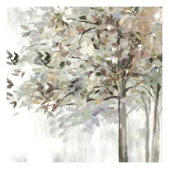 Kirkland's Home Autumn Leaves Neutral Giclee Canvas Art, 30X30 In.- Canvas Art