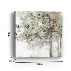 Kirkland's Home Autumn Leaves Neutral Giclee Canvas Art, 30X30 In.- Canvas Art