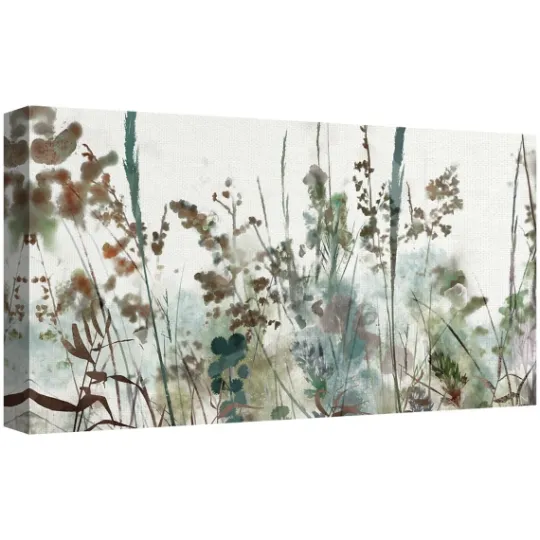 Kirkland's Home Autumn Reeds Panel Canvas Art Print- Canvas Art