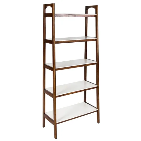 Kirkland's Home Ava Mid-Century Modern Bookcase- Bookshelves