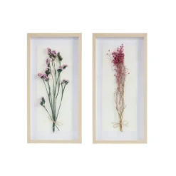 Kirkland's Home Avant Garden Dried Flowers Shadowboxes, Set Of 2- Framed Art