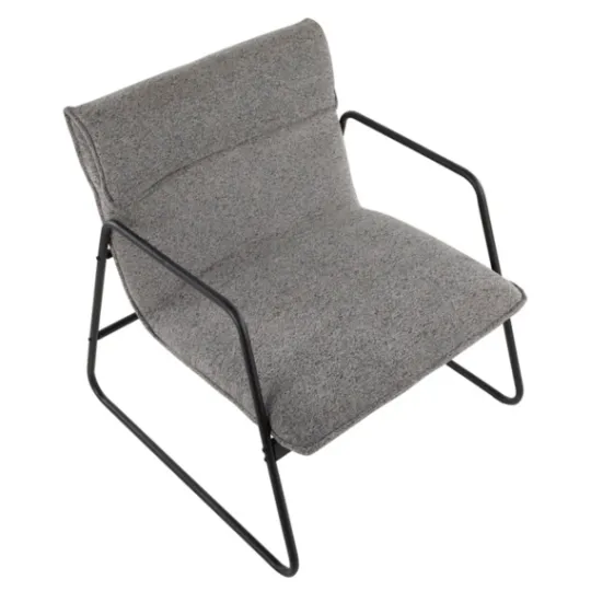 Kirkland's Home Axel Noise Industrial Accent Chair- Accent Chairs