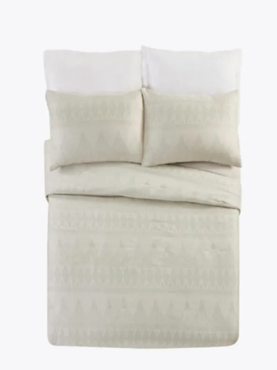 Kirkland's Home Ayesha Curry Woven Diamonds King 3-Pc. Duvet Set- Duvets