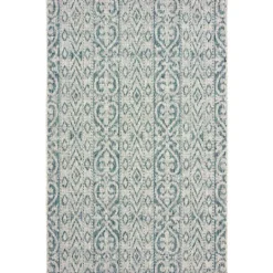 Kirkland's Home Azure Terrace Sun Shower Outdoor Area Rug, 7X9- Outdoor Rugs