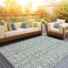 Kirkland's Home Azure Terrace Sun Shower Outdoor Area Rug, 5X8- Outdoor Rugs