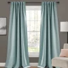 Kirkland's Home Back Tab Blackout Curtain Panel Set, 95 In.- Curtains & Drapes