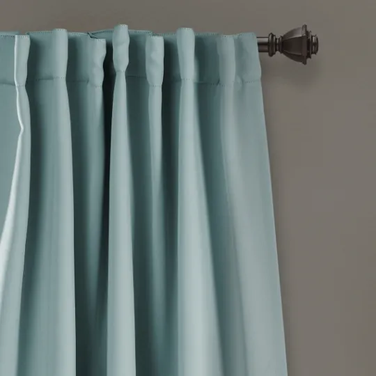 Kirkland's Home Back Tab Blackout Curtain Panel Set, 95 In.- Curtains & Drapes