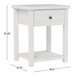 Kirkland's Home Bailie Wooden Side Table- Accent & End Tables