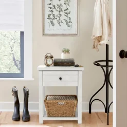 Kirkland's Home Bailie Wooden Side Table- Accent & End Tables