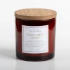 Kirkland's Home Baked Apple Pecan Triple Wick Jar Candle- Candles