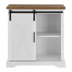 Kirkland's Home Barn Door Cabinet- Cabinets & Sideboards