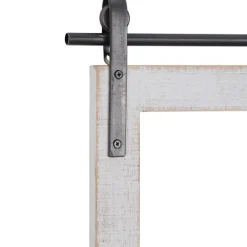 Kirkland's Home Barn Door Mirror With Shelf- Decorative Mirrors