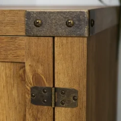 Kirkland's Home Barnwood Barn Doors Tv Stand- Tv Stands & Media Consoles