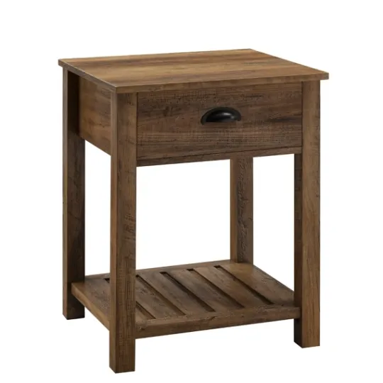 Kirkland's Home Barnwood Country Accent Table- Accent & End Tables
