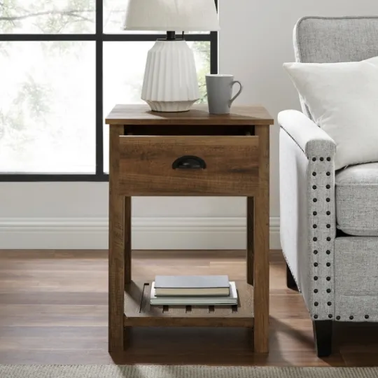 Kirkland's Home Barnwood Country Accent Table- Accent & End Tables