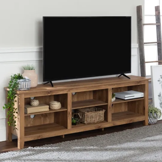 Kirkland's Home Barnwood Tv Stand, 70 In.- Tv Stands & Media Consoles