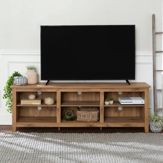 Kirkland's Home Barnwood Tv Stand, 70 In.- Tv Stands & Media Consoles