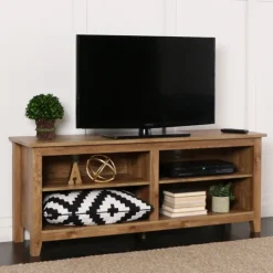 Kirkland's Home Barnwood Tv Stand, 58 In.- Tv Stands & Media Consoles