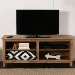 Kirkland's Home Barnwood Tv Stand, 58 In.- Tv Stands & Media Consoles