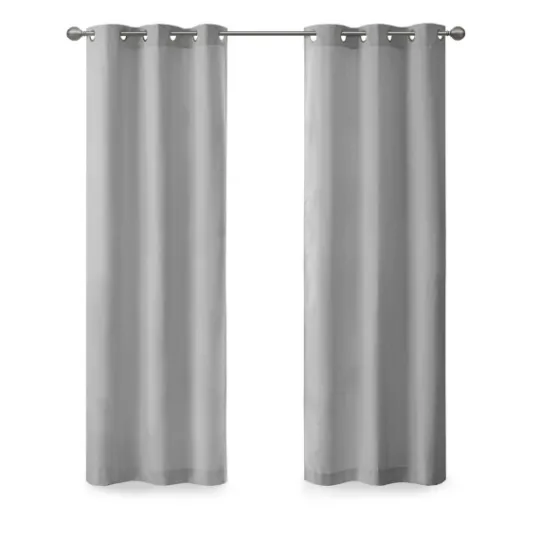 Kirkland's Home Basketweave Curtain Panel Set, 84 In- Curtains & Drapes