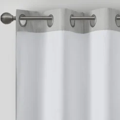 Kirkland's Home Basketweave Curtain Panel Set, 84 In- Curtains & Drapes