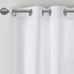 Kirkland's Home Basketweave Curtain Panel Set, 84 In- Curtains & Drapes