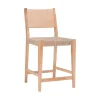 Kirkland's Home Basketweave Seat Counter Stools, Set Of 2- Bar Stools & Counter Height Stools
