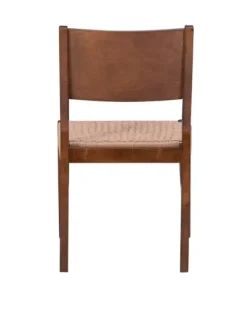 Kirkland's Home Basketweave Wood Dining Chairs, Set Of 2- Dining Chairs