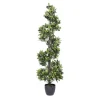 Kirkland's Home Bay Leaf Spiral Potted Tree, 60 In.- Trees & Topiaries