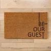 Kirkland's Home Be Our Guest Coir Doormat- Doormats