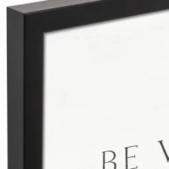 Kirkland's Home Be Warm Be Welcome Framed Canvas Art Print- Wall Quotes & Signs