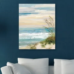 Kirkland's Home Beach At Dusk Canvas Art Print, 24X30 In.- Canvas Art