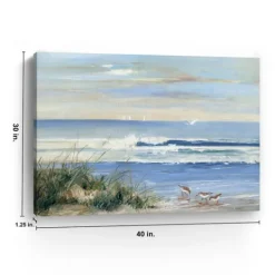 Kirkland's Home Beach Combers Giclee Canvas Art Print, 40X30- Canvas Art