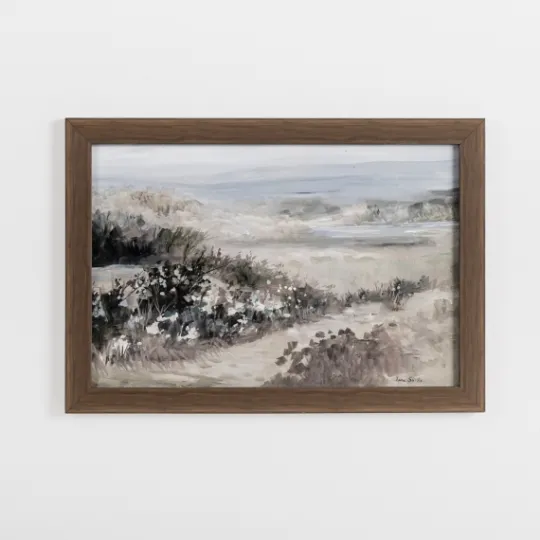 Kirkland's Home Beach Dunes Landscape Framed Art Print- Framed Art