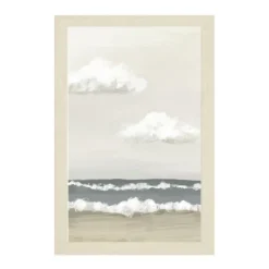 Kirkland's Home Beach Framed Magnetic Board- Memo & Chalkboards