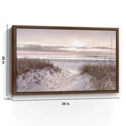 Kirkland's Home Beach Morning Blessing Framed Canvas Art Print- Framed Art