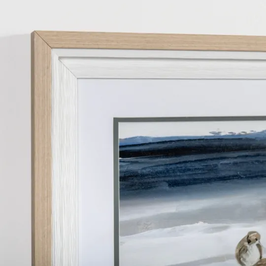 Kirkland's Home Beach Morning With Birds Framed Art Print- Framed Art